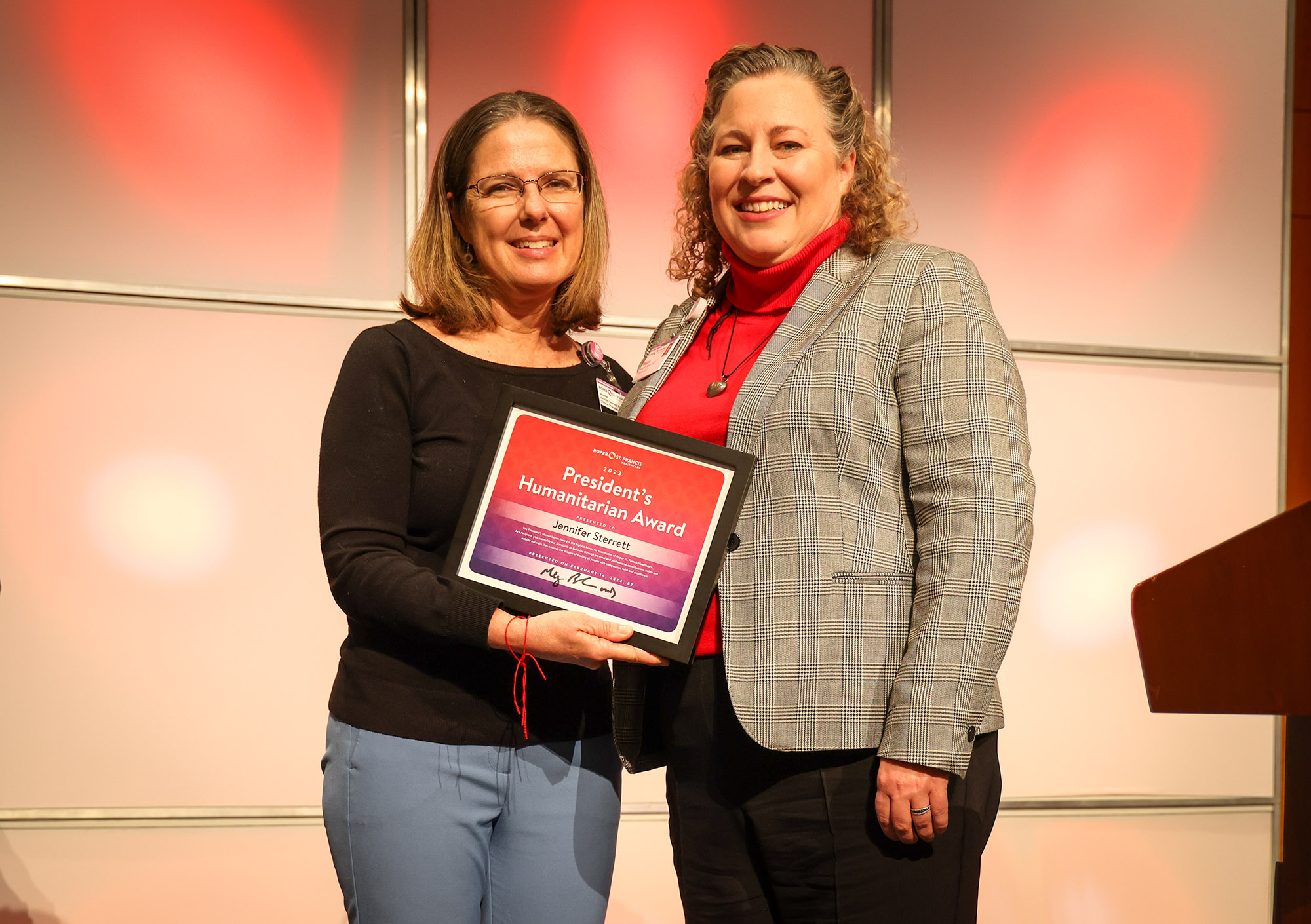 A caring spirit Roper Hospital pharmacist Jennifer Sterrett honored